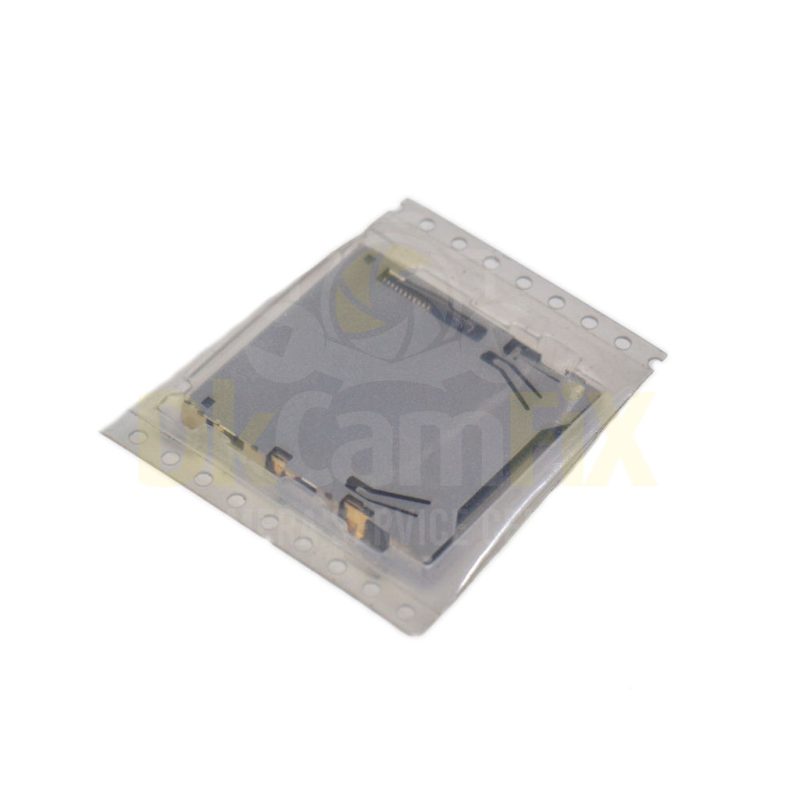 Lumix GH5 memory card slot.